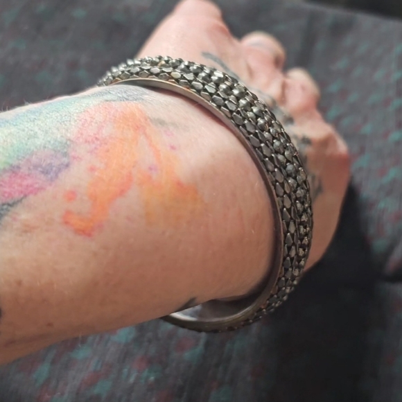 Triple Chain Cord Bangle Bracelet - Picture 1 of 6